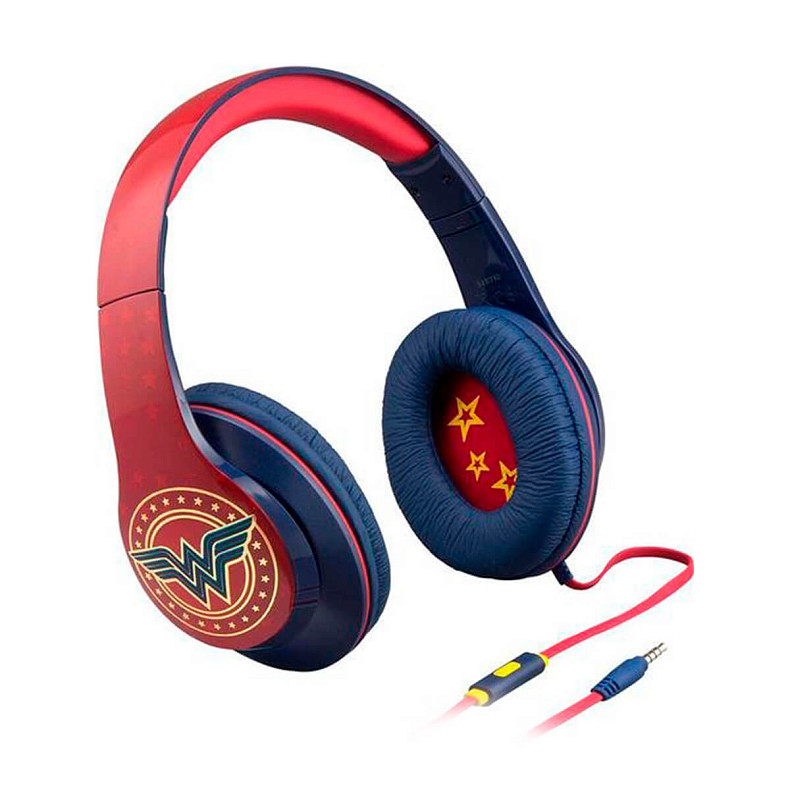 Навушники eKids/iHome Warner Bros Wonder Woman Mic (RI-M40WW.FXV7)