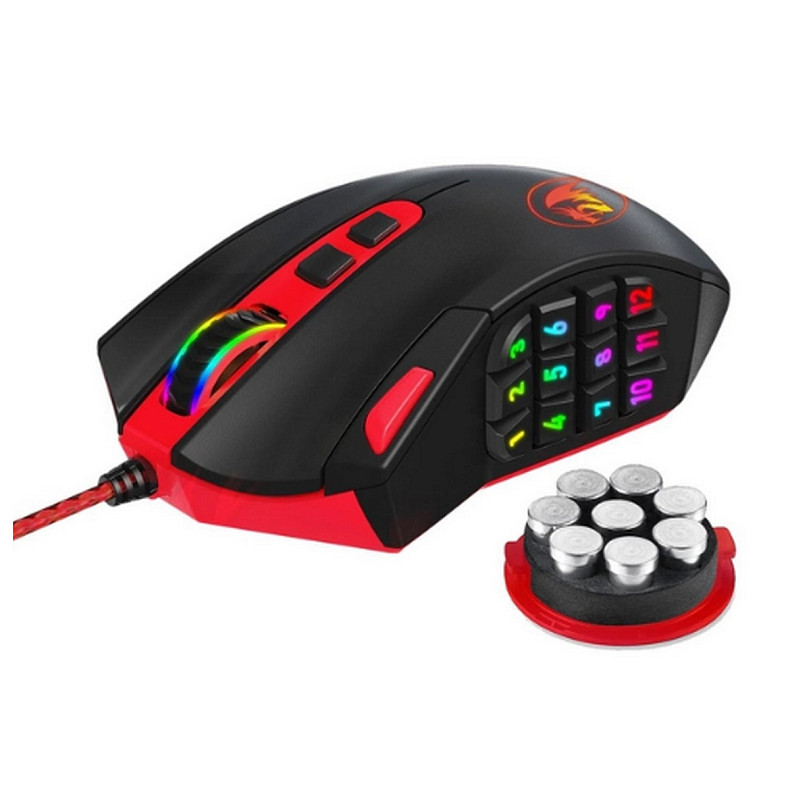 Миша REDRAGON (78177) M901-2 12400 DPI, MMO