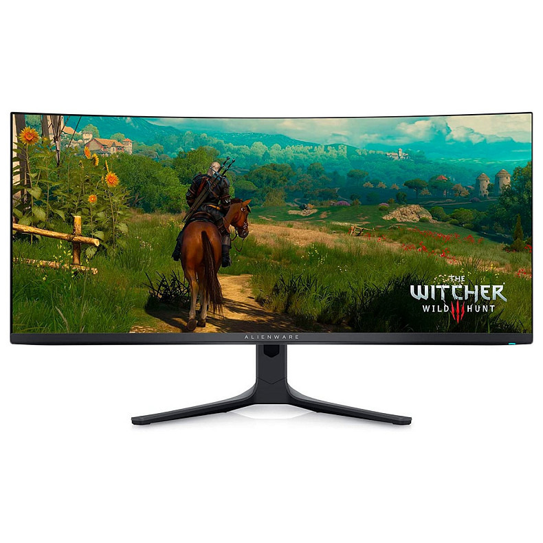 Монітор DELL 34" AW3423DWF HDMI, 2xDP, USB3.2, Audio, QD-OLED, 3440x1440, 21:9, 165Hz, 0.1ms