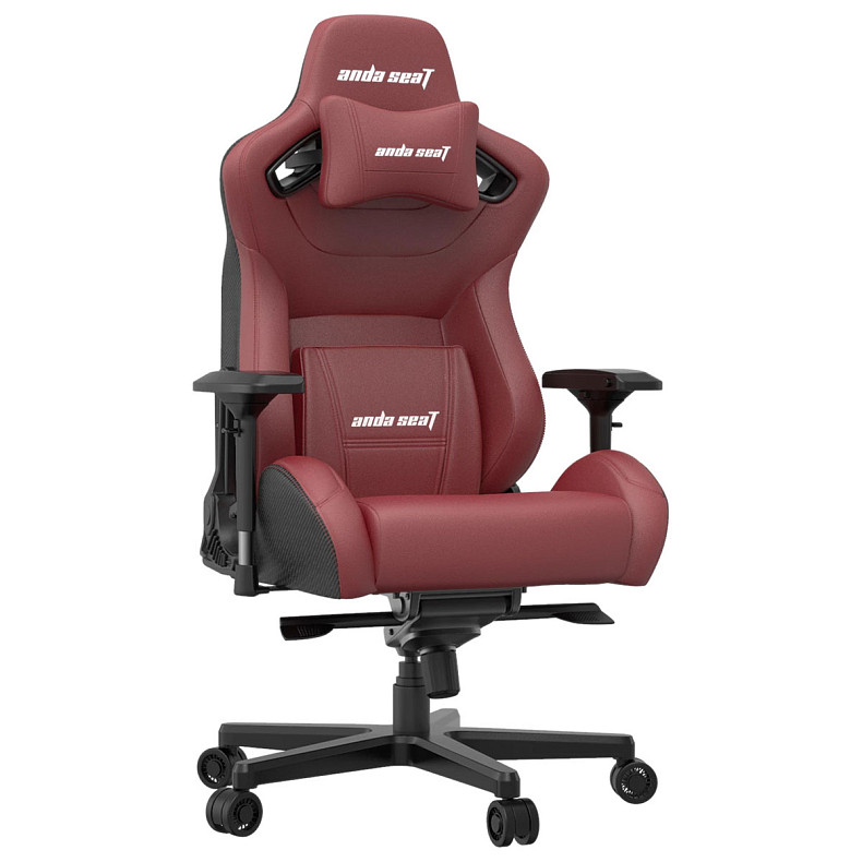 Крісло для геймерів Anda Seat Kaiser 2 Black/Maroon Size XL (AD12XL-02-AB-PV/C-A05)