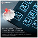 Клавиатура GamePro Asgard Yord Keychron Super Red Switch Blue (MK266BL)