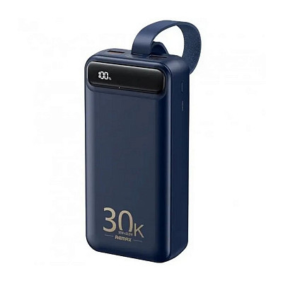 Универсальная мобильная батарея Remax RPP-522 Bole 30000mAh Blue (6954851201861)