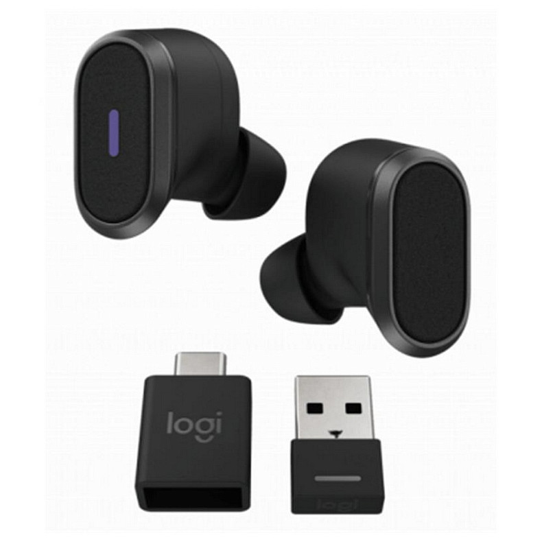 Навушники Logitech Zone True Wireless Graphite (985-001082)