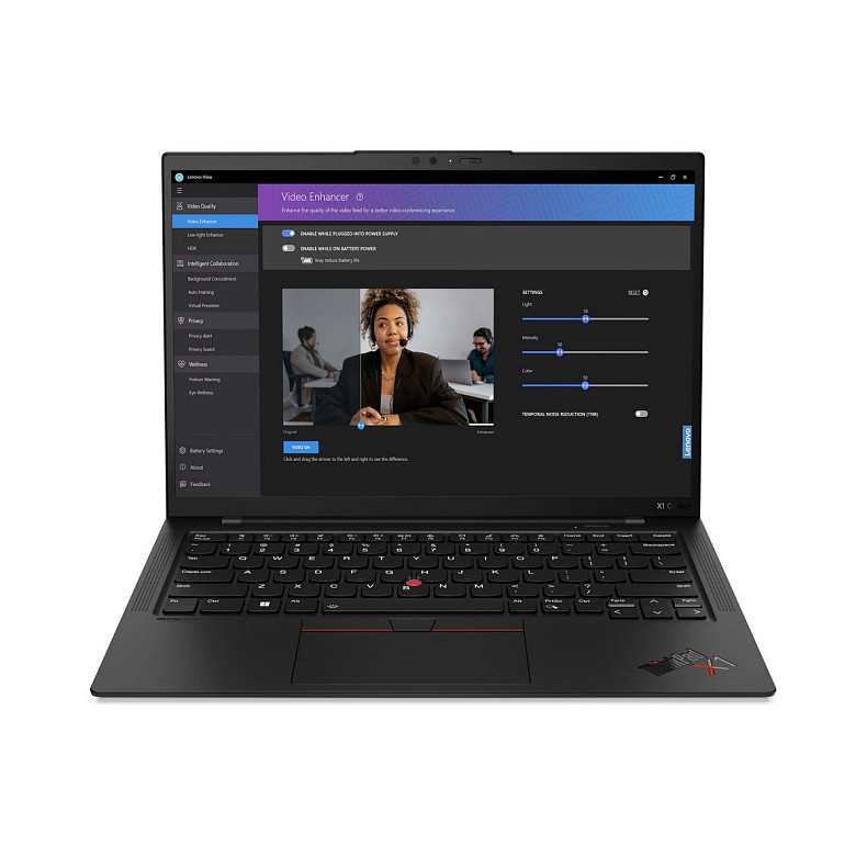 Ноутбук Lenovo ThinkPad X1 Carbon G11 14" 2.8K OLED, Intel i7-1355U, 32GB, F1TB, UMA, LTE, Win11P (21HM0068RA)