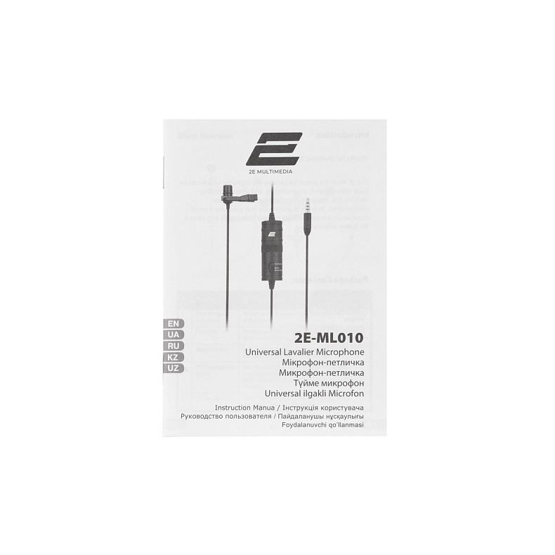 Микрофон-петличка Maono by 2Е ML010 3.5mm
