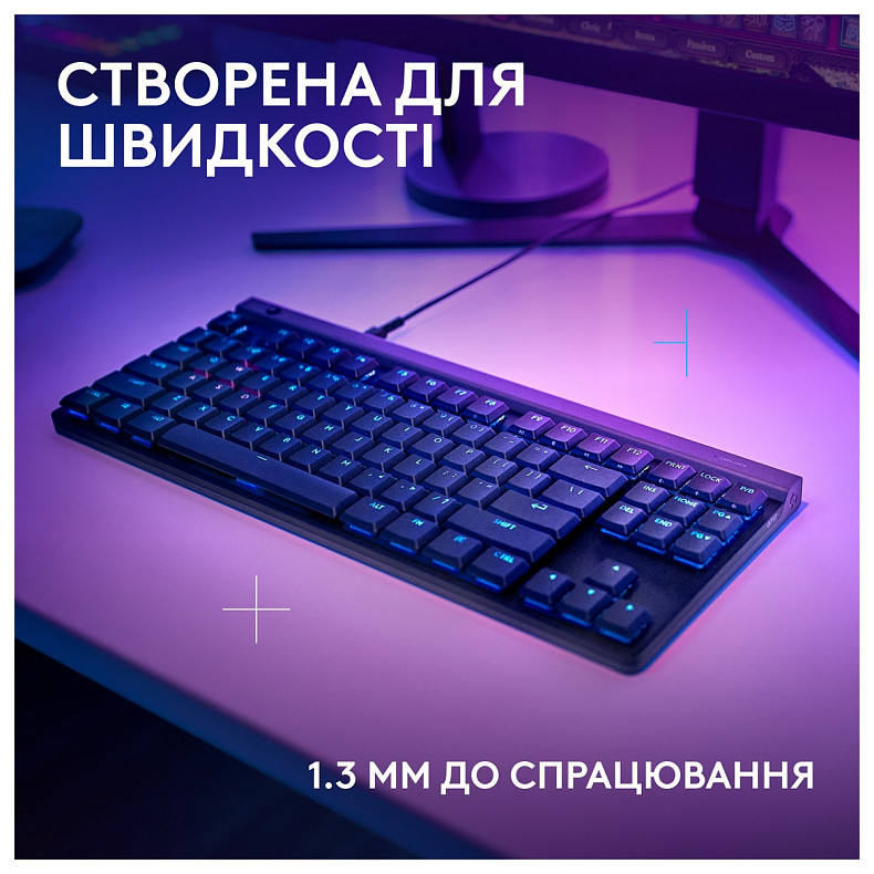 Клавиатура Logitech G515 TKL Black Tactile (920-014133)