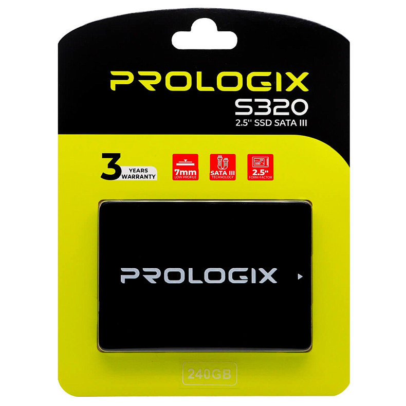 SSD диск Prologix S320 2.5" SATAIII TLC (PRO240GS320) 240GB