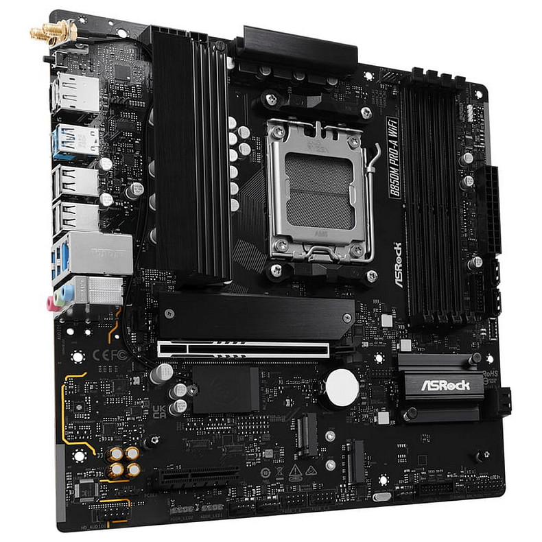 Материнская плата ASRock B850M Pro-A WiFi Socket AM5