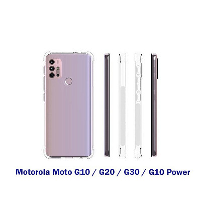 Чехол-накладка BeCover Anti-Shock для Motorola Moto G10/G10 Power/G20/G30 Clear (706961)