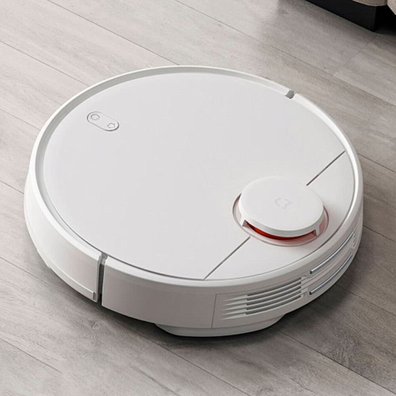 Робот-пылесос с функцией влажной уборки Xiaomi Mi Robot Vacuum Mop-P White (STYTJ02YM) (Международная версия) (SKV4110GL)