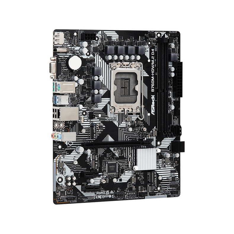 Материнська плата ASRock B760M-HDV/M.2 D4 s1700 B760M 4xDDR4 HDMI DP mATX