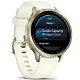 Смарт-годинник GARMIN Venu 4 41 mm Lunar Gold with Bone Silicone Band (010-03013-00)
