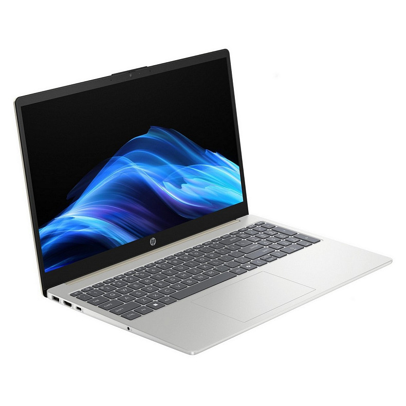 Ноутбук HP 15-fd2033ua 15.6" FHD IPS AG, Intel U5-225U, 16GB, F512GB, UMA, DOS, золотистий