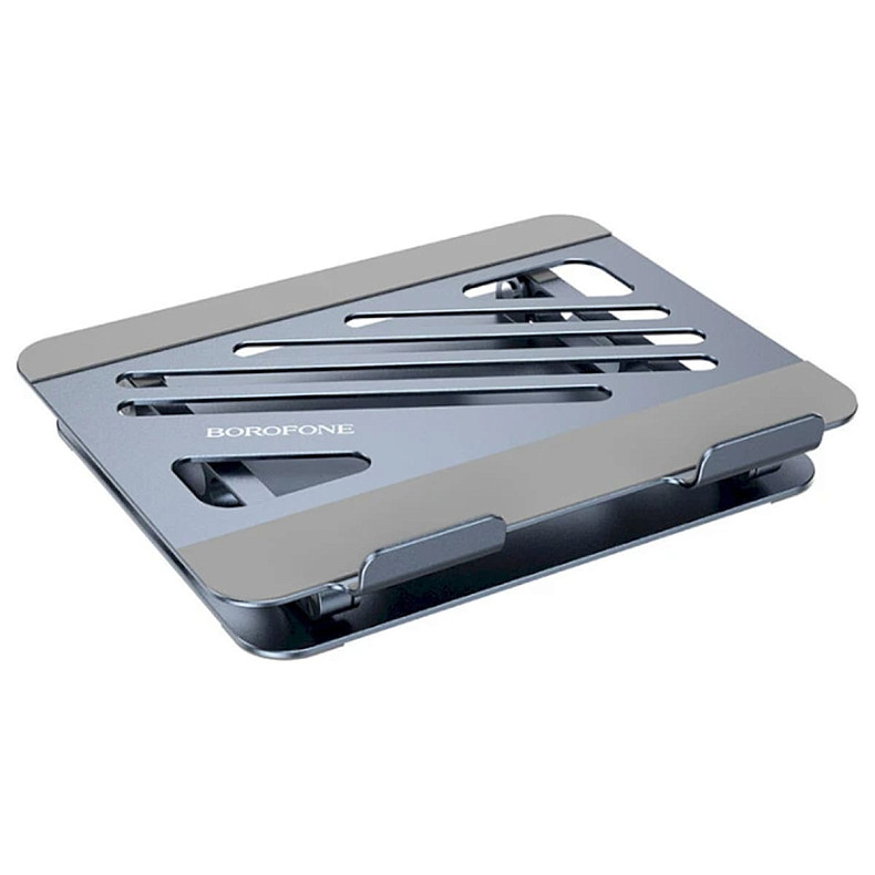 Подставка для ноутбука BOROFONE BH115 Plus Vito Metal Notebook Stand Metal Gray