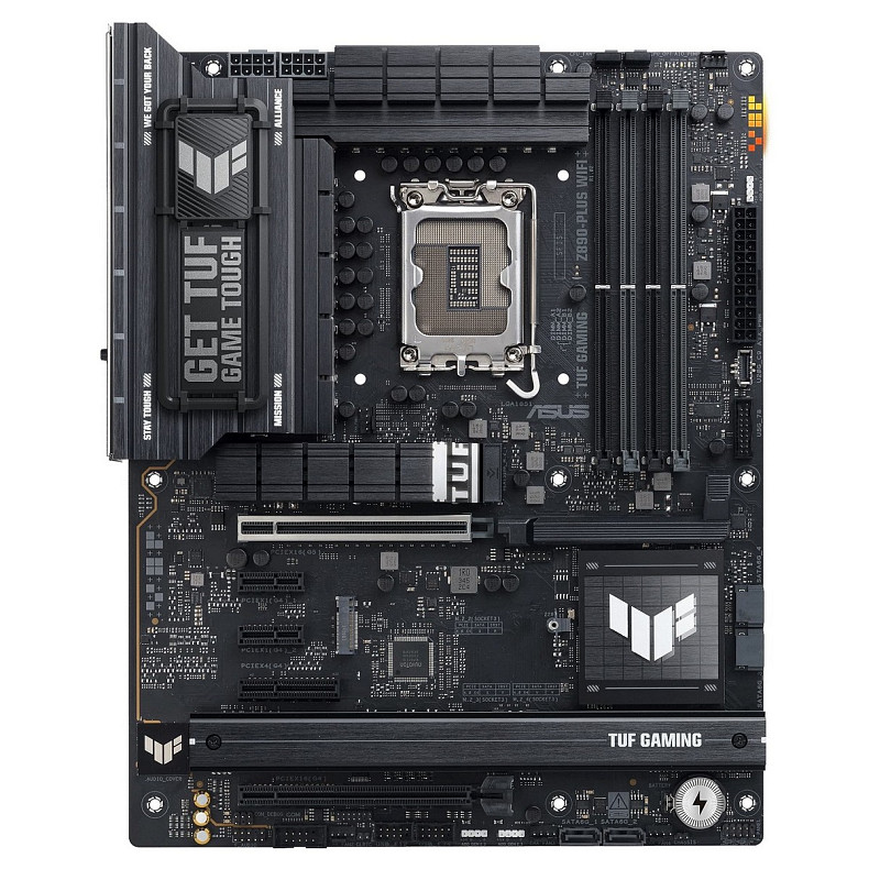 Материнская плата ASUS TUF GAMING Z890-PLUS WIFI s1851 Z890 4xDDR5 M.2 DP HDMI Wi-Fi BT ATX