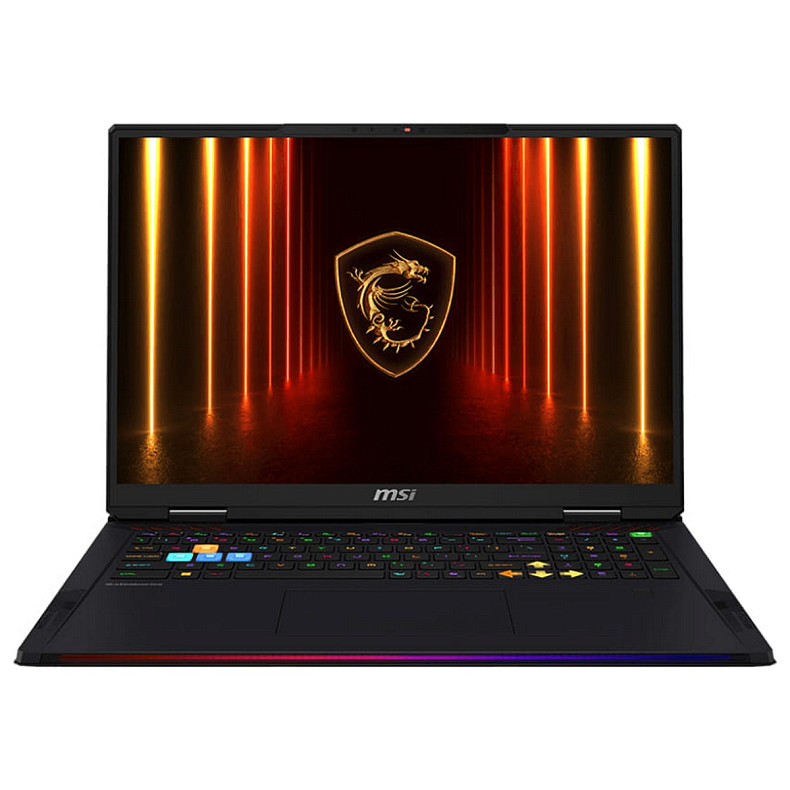 Ноутбук MSI Raider 18 HX AI A2XWIG-251UA 18" UHD+, Intel U9-285HX, 64GB, F2TB, NVD5080-16, W11, чорн