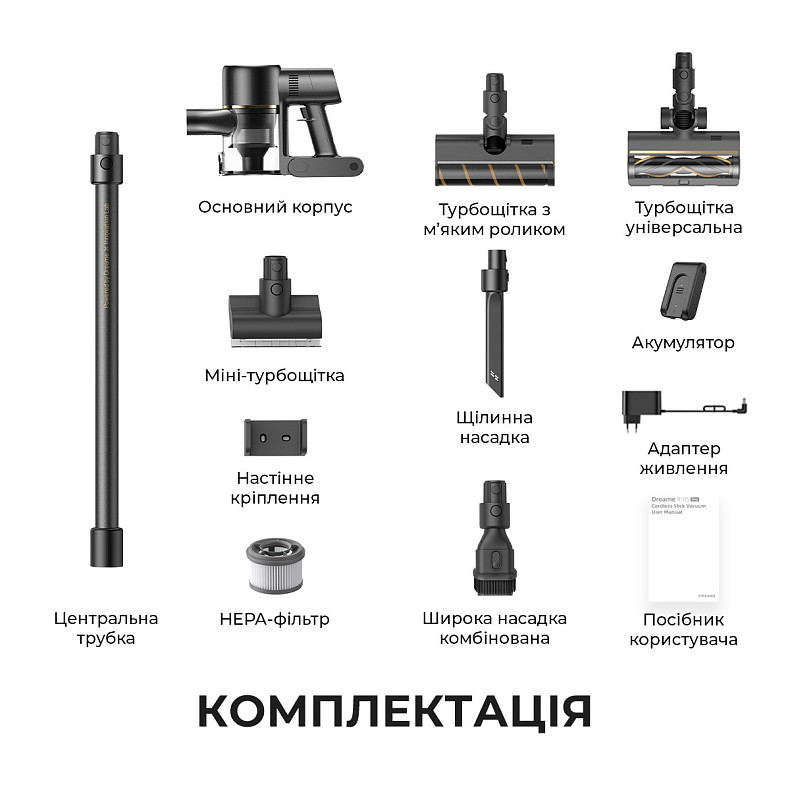 Бездротовий пилосос Dreame R10s Pro