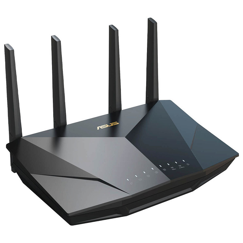 Wi-Fi Роутер ASUS RT-AX5400 4xGE LAN 1xGE WAN 1xUSB3.2 MU-MIMO OFDMA MESH