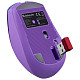 Мышка Defender Mystery MM-301, беспроводная Bluetooth+2.4G, 1600 dpi., 4кн., 500mAh, LED, фиолетовая