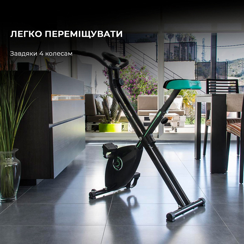 Велотренажер Cecotec X-Bike. Bicicleta Est?tica Plegable