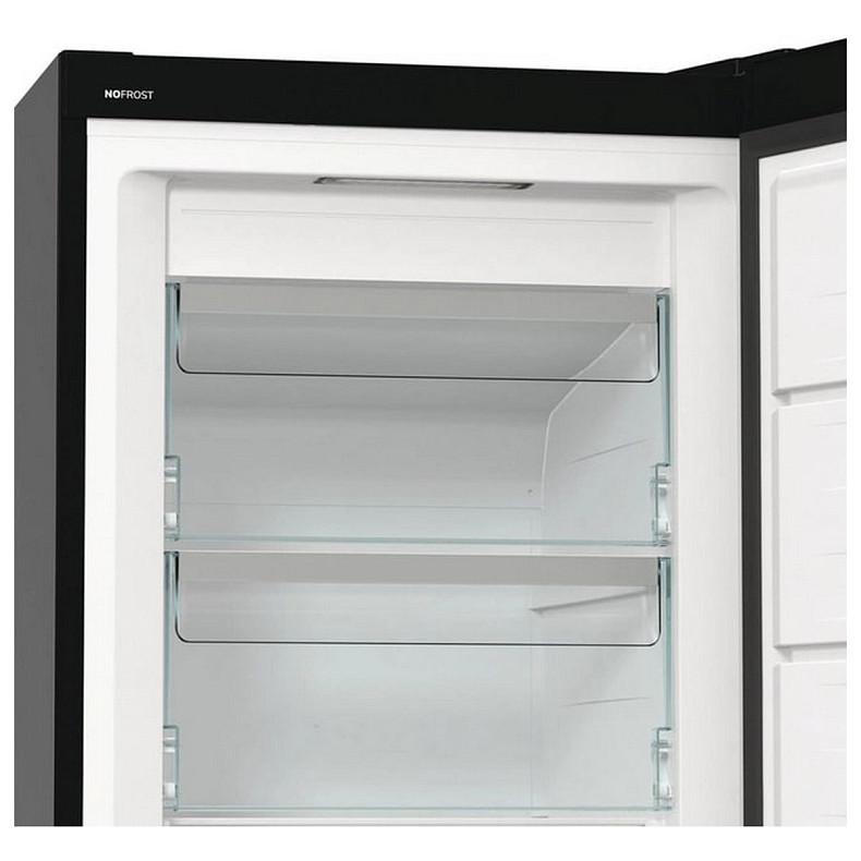 Морозильна камера Gorenje, 185.5x59.5х66.3, 280л, 1дв., A++, NF, диспл зовн., інвертор, чорний