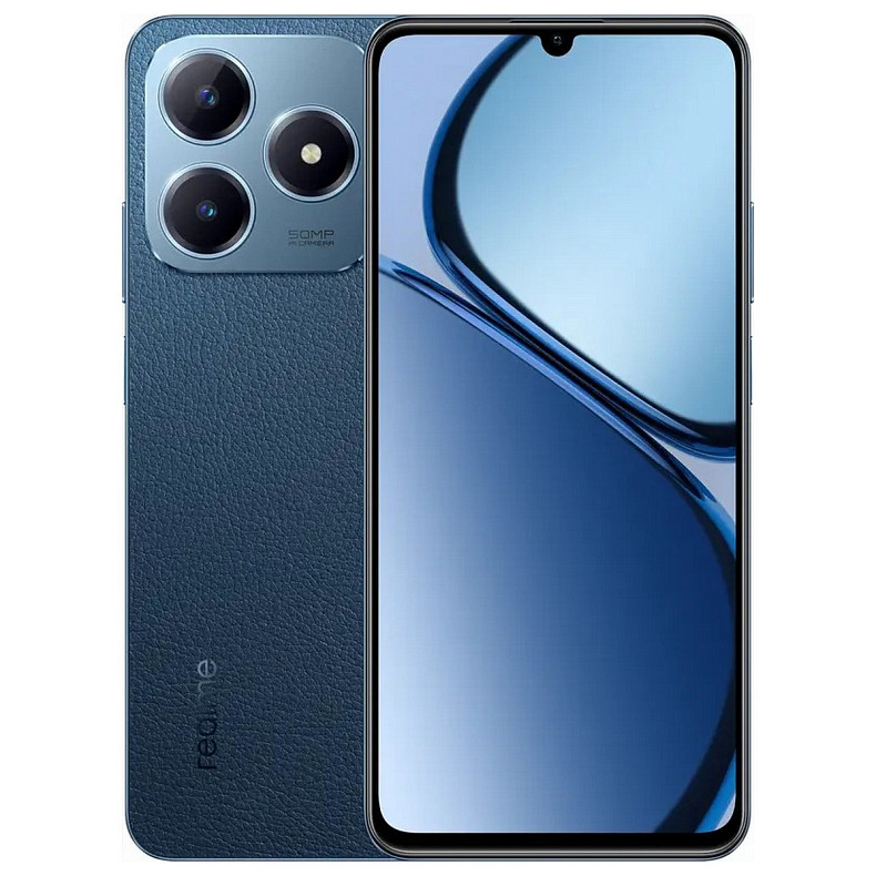 Смартфон Realme C63 6/128GB (RMX3939) Leather Blue