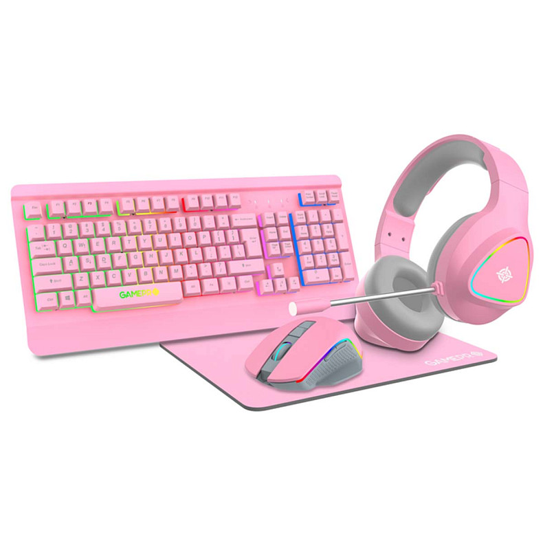 Набір ігровий 4 в 1 GamePro Pink Combo (GS1863)