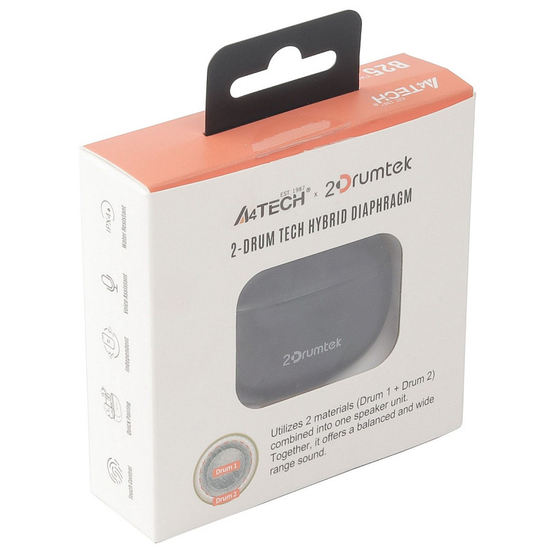 Bluetooth-гарнитура A4Tech B25 Ash Grey