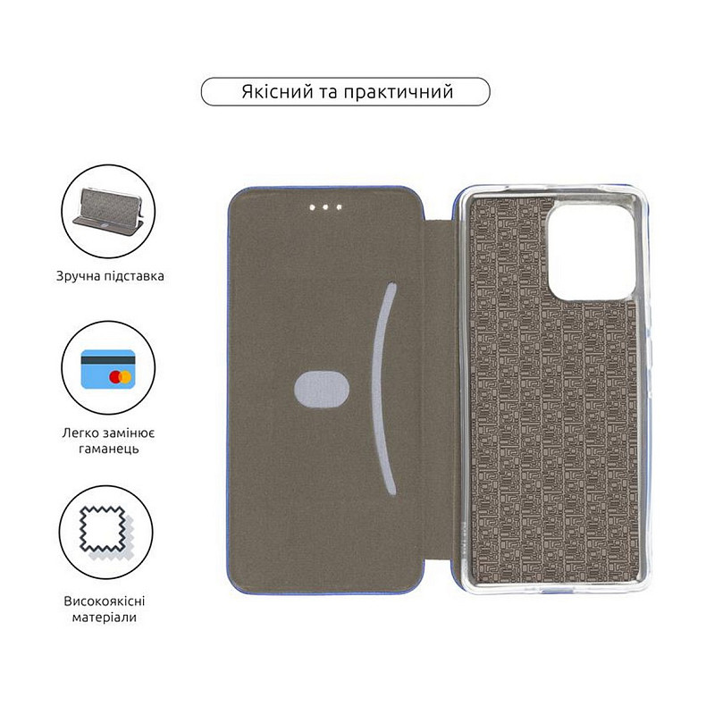 Чохол-книжка Armorstandart G-Case Motorola Moto Edge 40 Pro Blue (ARM67871)