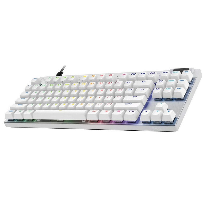 Клавіатура Logitech G PRO X TKL Rapid White (920-013242)
