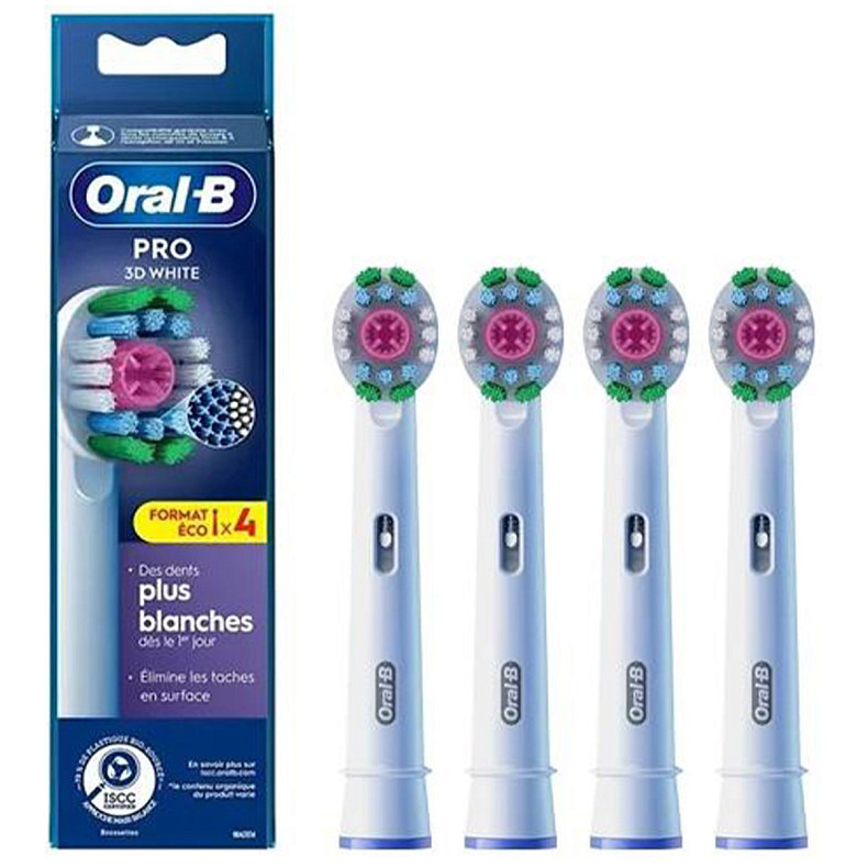 Насадка для зубной щетки BRAUN Oral-B PRO 3D White EB18pRX (4)