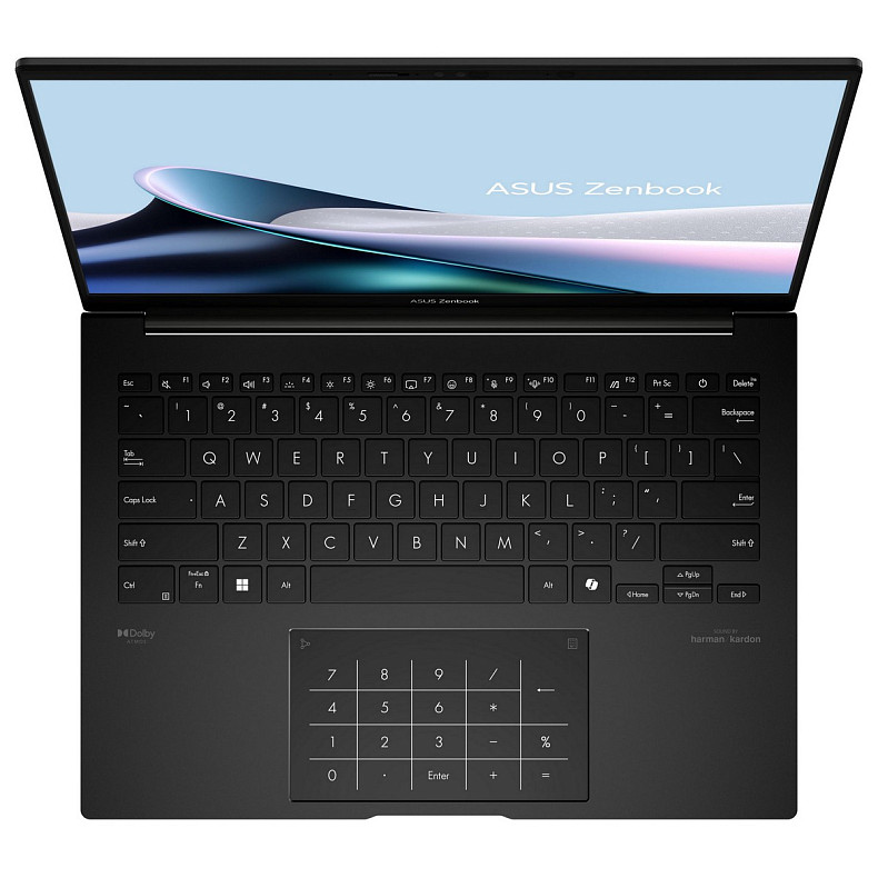 Ноутбук ASUS Zenbook 14 UM3406KA-QD025 14" WUXGA OLED, AMD AI 5 340, 16GB, F512GB, UMA, NoOS, Чорний