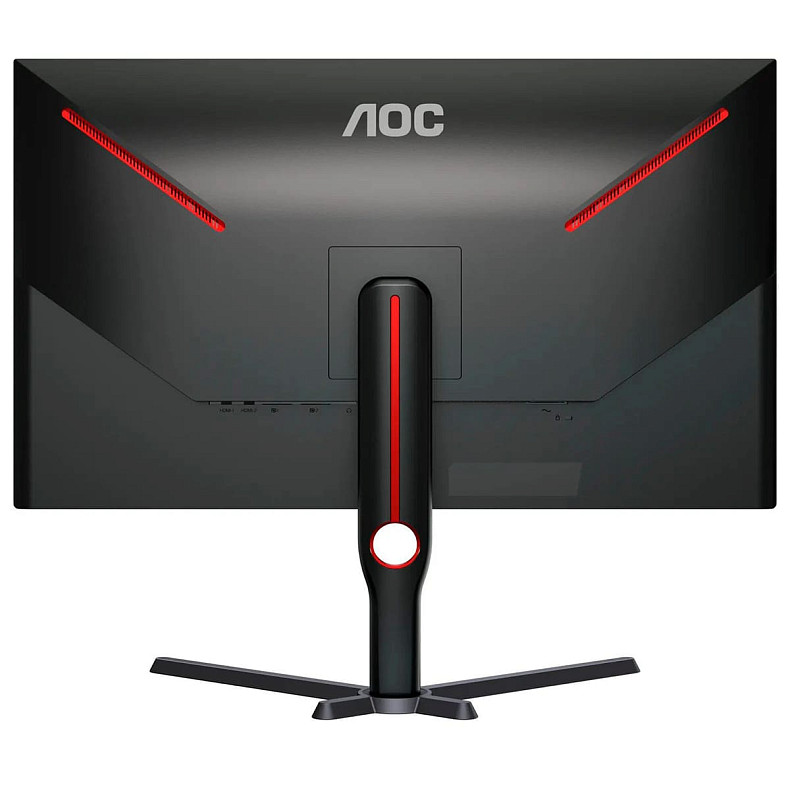 Монитор 31.5" AOC U32G3X, 4K UHD IPS 144Гц, 1мс, HDMIx2, DPx2, черный с красным