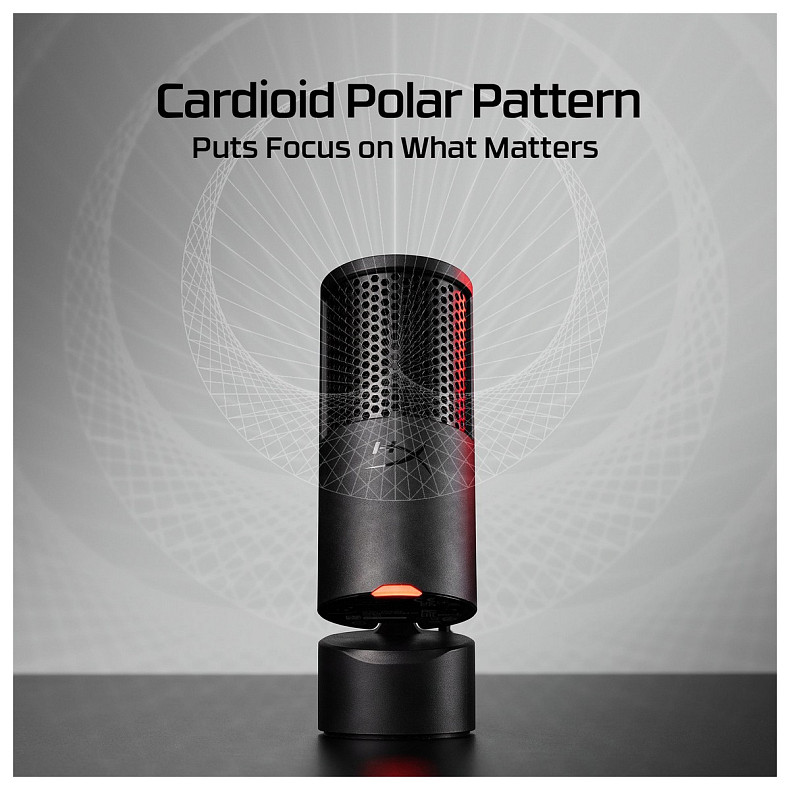 Микрофон для ПК HyperX SoloCast 2 Black (AR0A0AA)