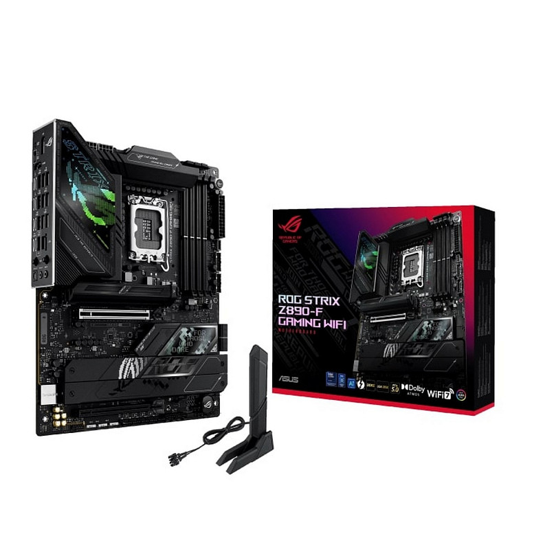 Материнcька плата ASUS ROG STRIX Z890-F GAMING WIFI s1851 Z890 4xDDR5 M.2 DP HDMI Wi-Fi BT ATX