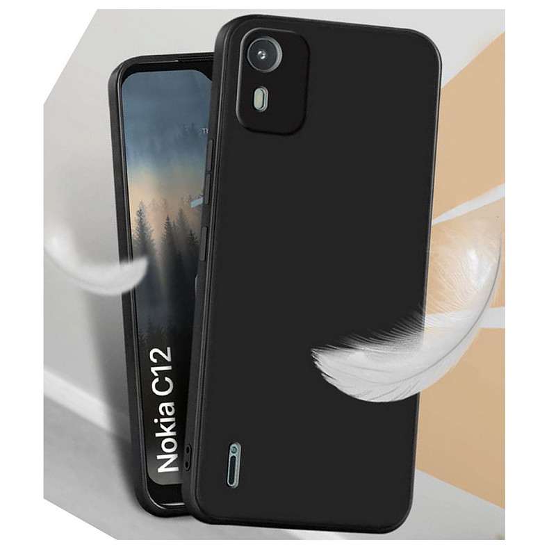 Чeхол-накладка BeCover для Nokia C12 Black (711777)
