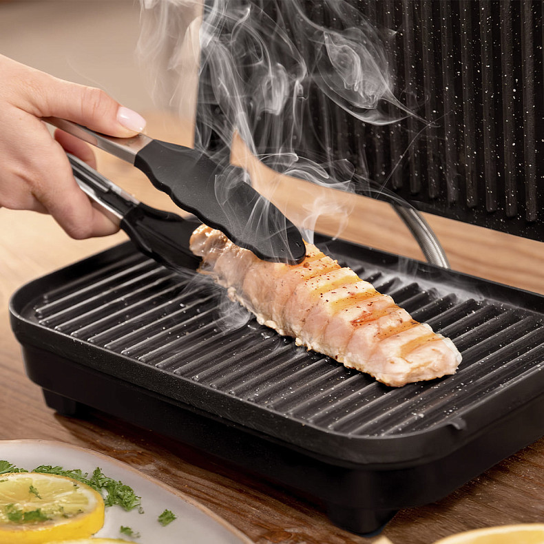 Гриль електричний CECOTEC Rock'nGrill 1200 Wood B