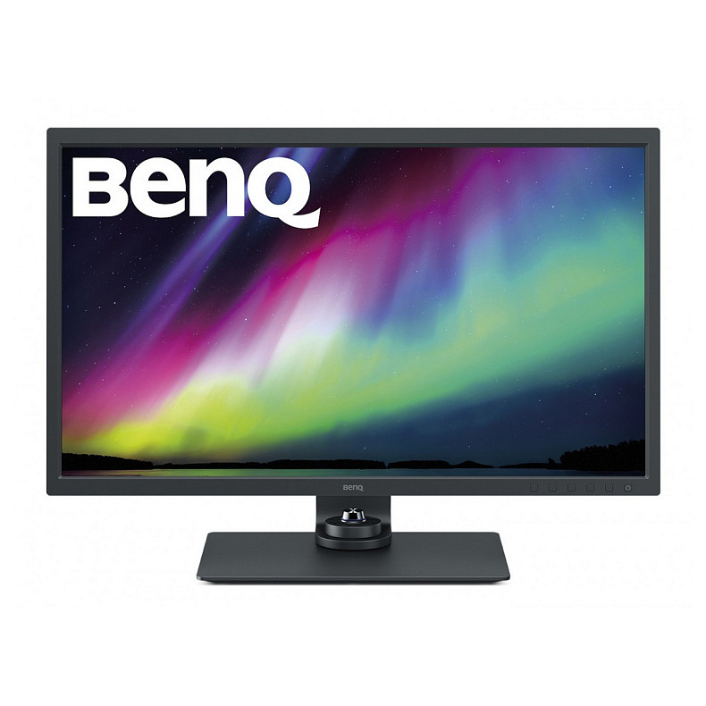 TFT 32" BenQ SW321C, IPS, 4K, 99% Adobe RGB, HDMI, DP, USB Type-C, USB хаб, Card Reader, сірий