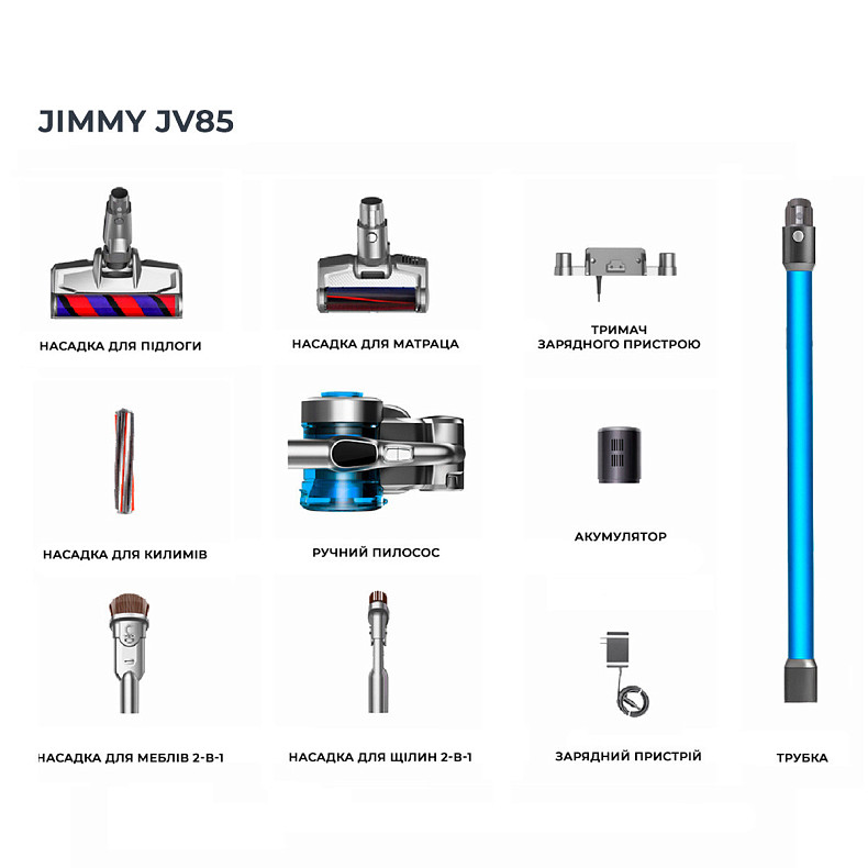 Беспроводной пылесос Jimmy JV85