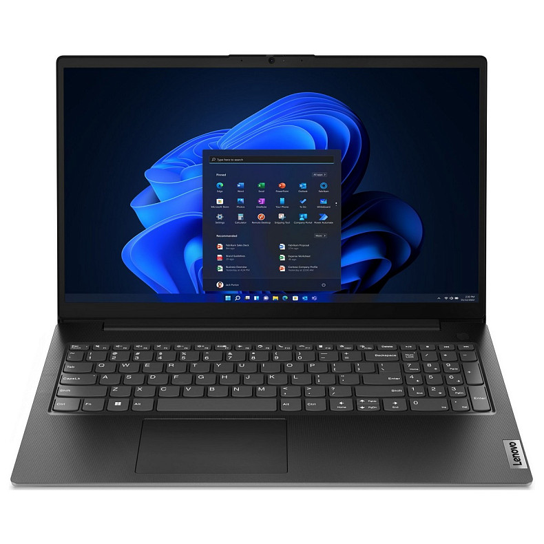 Ноутбук Lenovo V15-G4 15.6" FHD IPS AG, Intel i5-13420H, 16GB, F1TB, UMA, DOS, чорний
