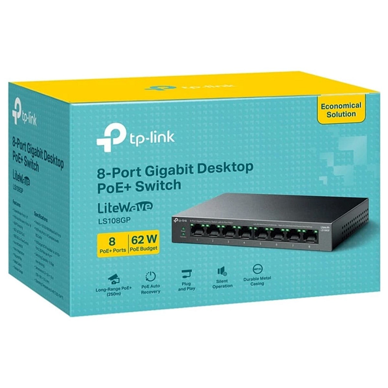 Комутатор Tp-Link LS108GP