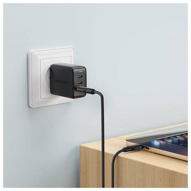 Кабель USB 2.0 USB-A to USB-C, 1,2 м, 3.0A, C8-04 Acefast