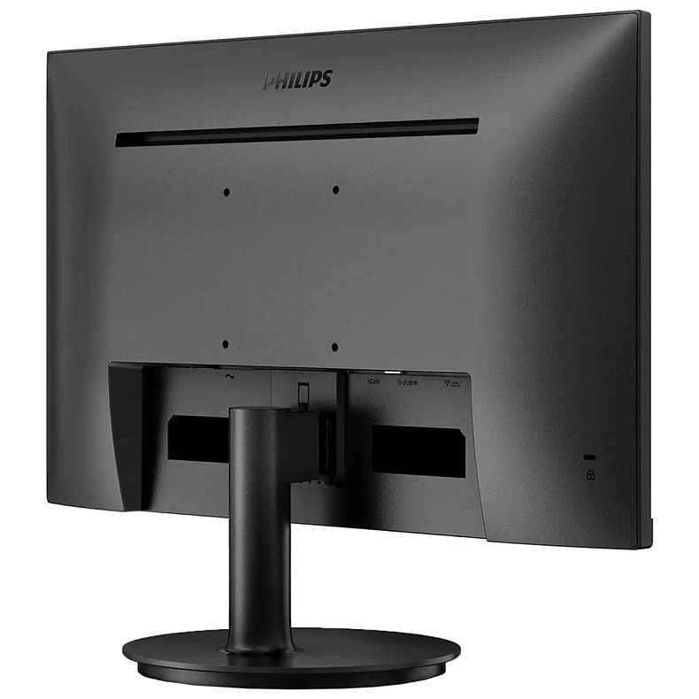 Монітор 23.8" Philips 241V8LAB, VA, 100Hz, 1ms, VGA, HDMI, колонки, чорний