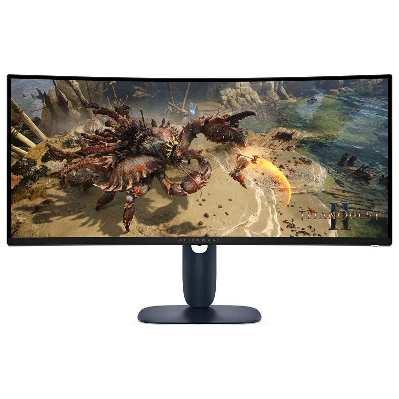 Монітор DELL 34" AW3425DWM 2xHDMI, DP, USB, VA, 3440x1440, 21:9, 180Hz, 1ms, DCI-P3 95%, CURVED, Ada