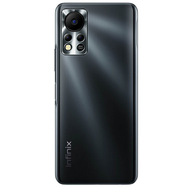 Смартфон Infinix Hot 11S NFC 6/128GB Dual Sim Polar Black EU_