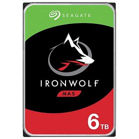 Жесткий диск Seagate IronWolf 6.0TB NAS 5400rpm 256MB (ST6000VN001)