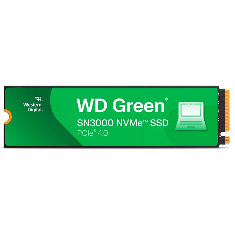 SSD диск WD Ggreen SN3000 M.2 NVME 2TB WDS200T4G0E