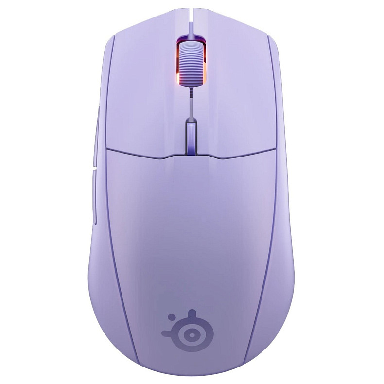 Мышка SteelSeries Rival 3 Gen 2 Wireless, RGB, Lavender