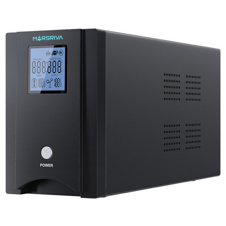 ИБП Marsriva MR-UF2000P-H, 2000ВА/1450Вт, чистая синусоида переменного тока, без АКБ, 24B