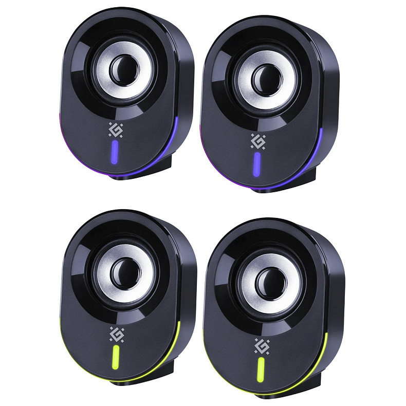 Акустичні колонки Defender Solar 8 RGB Black (65938)